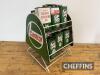 Castrol forecourt sales stand with printed sides and various Castrol cans