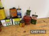 Qty oil and polish tins to inc' BP, Simoniz, Shell etc - 4