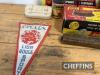 Qty cycling memorabilia to inc' Dunlop repair tins, oilers etc - 6