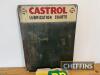 Large qty Duckhams paper floormarts t/w BP window sticker and Castrol Lubrication charts board - 3