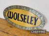 Wolseley double sided printed tin sign c.25x13ins - 2