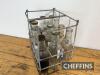 Esso Petroleum Co metal oil bottle crated c/w 12no. Oil bottles to inc' Castrol, Shell, Glico etc - 3