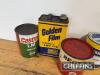 Qty grease tins to inc' Regent, Castrol etc, 7lbs and others - 2