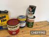 Qty grease tins to inc' Regent, Castrol etc, 7lbs and others - 3