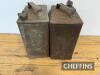 Shell embossed and Motor Mex Spirit 2gallon petrol cans - 3