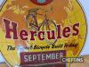 Hercules Cycle cardboard calendar - 2