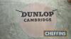 Dunlop Cambridge cycle tyres circular show card c.23.5ins dia' - 2