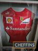 Michael Schumacher signed mounted and framed shirt with certificate of authenticity - 2