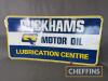 Duckhams Lubrication Centre metal sign c59x29.5ins - 2