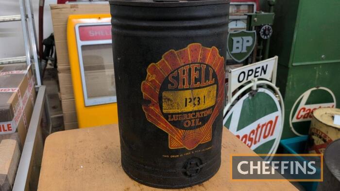 Shell Lubricating Oil 5gallon can with original seal and cap