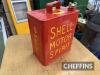 Shell 2gallon petrol can - 2