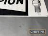 Champion spark plugs pictorial aluminium sign 36x15ins - 2