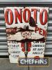 Onoto The Pen enamel sign by Kershaw, 30x20ins