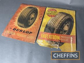 2no. Dunlop inflation chards dated 1959 and 1963