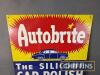 Autobrite The Silicone Car Polish printed aluminium sign 29x19.5ins - 2