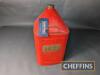 Mobiloil A SAE30 oil 5gallon pyramid top can - 5