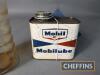 Mobiloil oil bottle t/w Mobilube pint can - 4