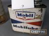 Mobiloil oil bottle t/w Mobilube pint can - 6