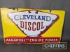 Cleveland Discol Alcohol For Engine Power double sided hanging enamel sign, 18x30ins - 6