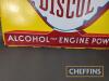 Cleveland Discol Alcohol For Engine Power double sided hanging enamel sign, 18x30ins - 8