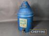 Esso Blue Paraffin conical 5gallon can with cap and tap