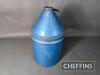 Esso Blue Paraffin conical 5gallon can with cap and tap - 5