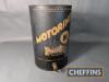 Price's Motorine Motor Oil 5gallon can complete with Price's cap, tap and original label