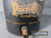 Price's Motorine Motor Oil 5gallon can complete with Price's cap, tap and original label - 3