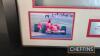 Michael Schumacher signed mounted and framed shirt with certificate of authenticity - 5