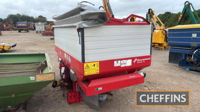 2008 Kverneland Exacta TL Twin Disc Fertiliser Spreader