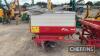 2015 Kverneland HL Pro 2800 Spreader Hopper c/w cover, pto, RH limiter & road lights - 2