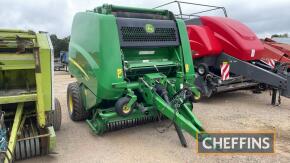 2014 John Deere 990 Baler touch screen, Isobus, new belts, control box & manual in office