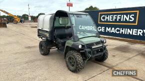 2015 John Deere 855D half cab with canopy