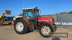 Massey Ferguson 6180 Tractor Reg. No. N611 VHH Ser. No. D118031