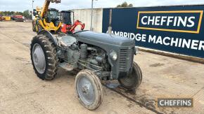 Ferguson TEF-20 Tractor fitted with Perkins P3 and 2furrow plough