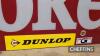 Enjoy Coke acrylic sign with motorsport decals applied 46x26ins - 4