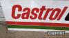 Castrol GTX printed aluminium sign, 6x2ft - 2