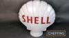 Shell glass petrol pump globe, reproduction - 4