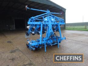 2011 Monosem Meca-12R mounted hydraulic folding sugar beet drill with bout markers Serial No. S11ROO1347