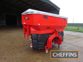 2016 Kuhn Axis-H 50.2 EMC+W mounted fertiliser spreader Serial No. 09-046229