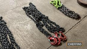 2no. load binder chains, little use