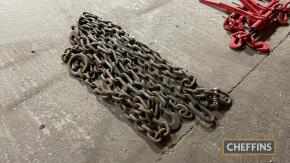 Qty. tow and lifting chains