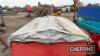 Kuhn MDS 1131 Fertiliser Drill c/w rollover sheet, pto shaft - 12