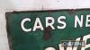 Cars Need Power enamel sign 41x29.5ins - 3