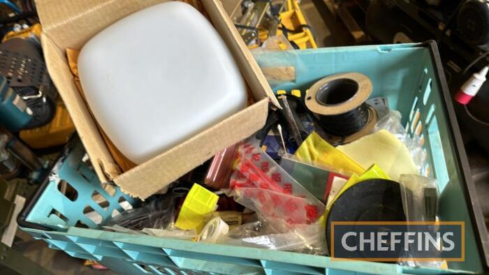 Qty of Workshop Sundries, Washers, Connectors DIRECT FROM DECEASED ESTATE UNRESERVED LOT