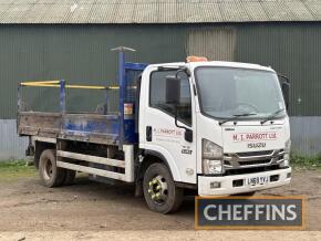 2019 ISUZU Urban Easyshift 75.150 Euro 6 tipper VAN Fitted with 2019 Brit-Tipp Ltd back with 2no. rear hatches, towbar on 215/75R17.5 wheels and tyres. Owned from new. Reg No. LN69 YVJ Body Serial No. 54341 Mileage: 133,142 FDR: 02/12/2019 MOT until: 31/1