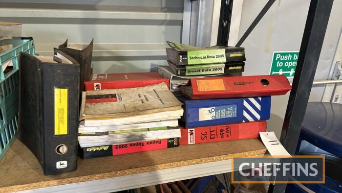 Qty of Tractor Service Manuals UNRESERVED LOT