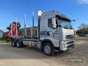 2008 Volvo FH 480 Double drive LORRY Fitted with Tamtron weigher, Palfinger M120Z crane, Bigfoot Tyre inflation system, alloy wheels, new gearbox fitted in 2023. INCLUDED BY KIND PERMISSION Reg No. CP08 OAS Mileage 897,493km FDR:01/03/2008 MOT until: