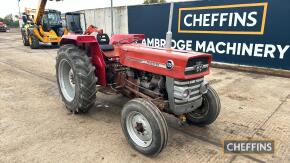 Massey Ferguson 135 Diesel Tractor Reg. No. HKO 337D Ser. No. 63112