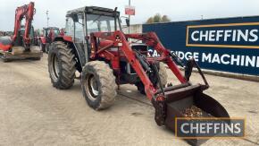 Massey Ferguson 390 Tractor c/w loader Reg. No. N509 AAS Ser. No. D26059